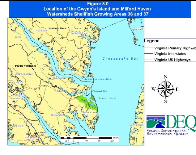Gwynns Isl -Milford Haven Watershed